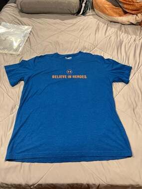 Under Armour Wounded Warrior Project 'Believe In Heroes' HeatGear T-Shirt XL